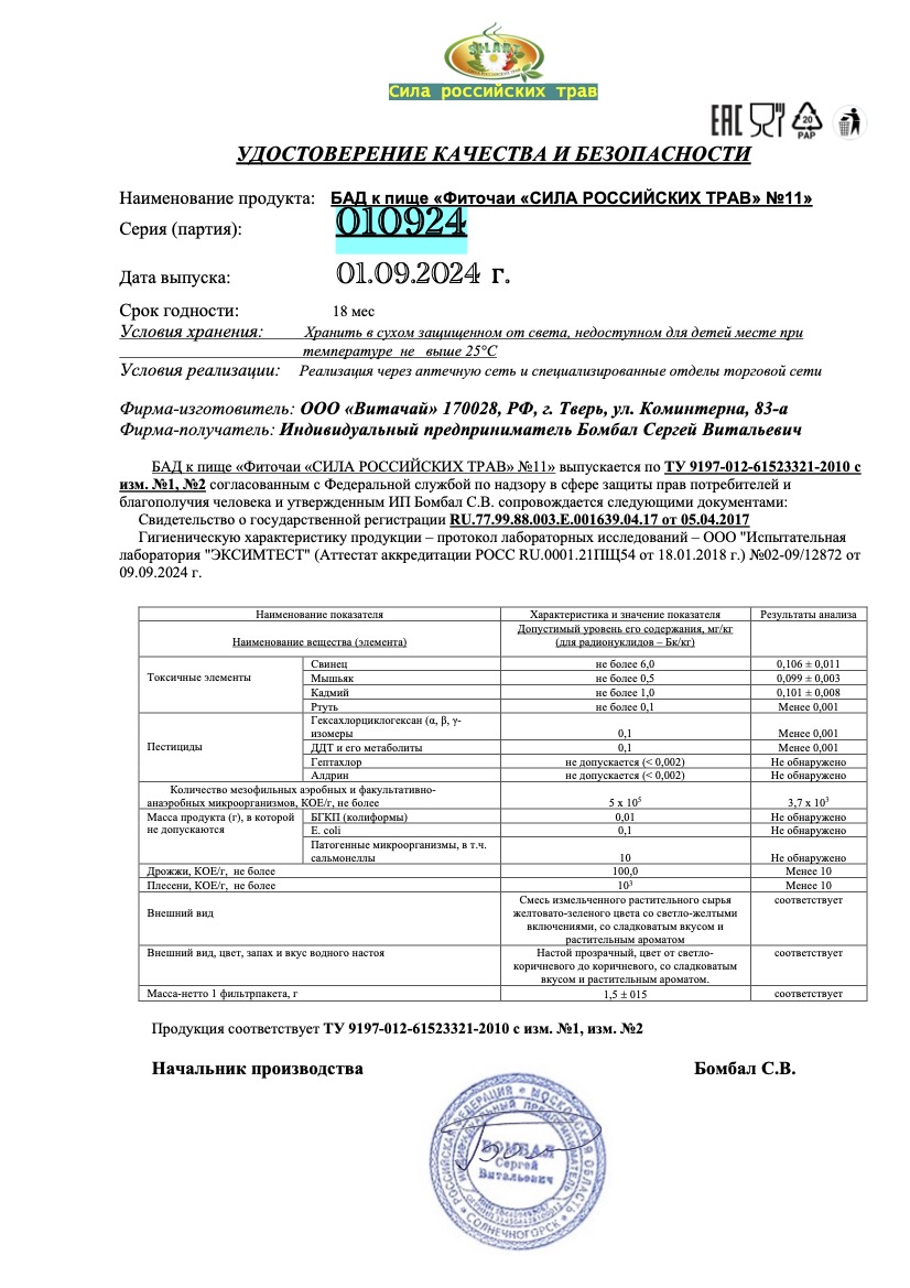 Паспорт №092024